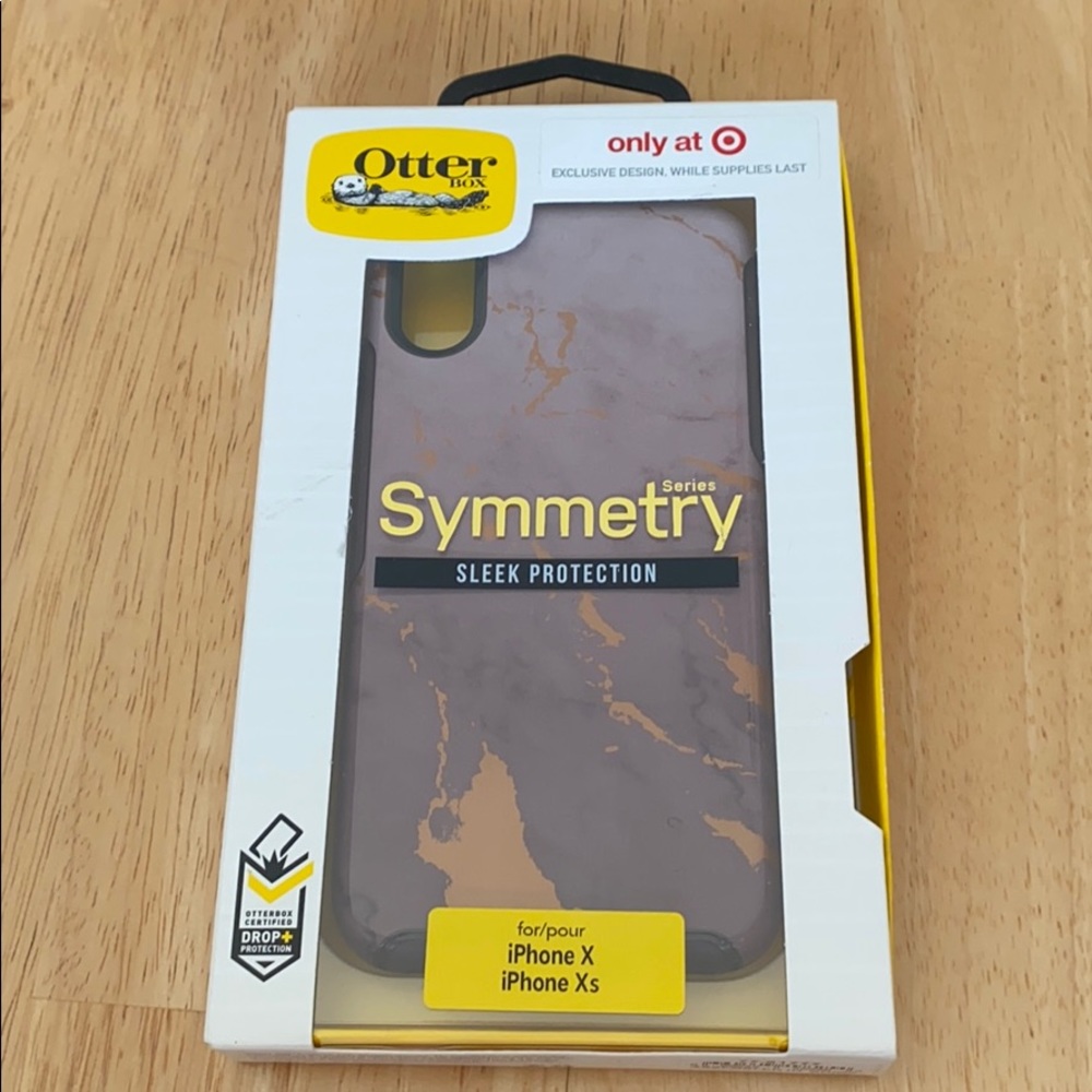 NWT OtterBox iPhone X/XS lost my marbles symmetry